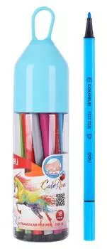 Фломастеры Deli EC10516 18цв.