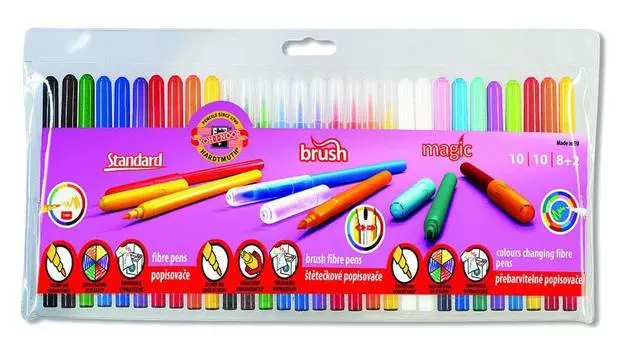 Фломастеры Koh-I-Noor 30цв. (771629CJ01TE)