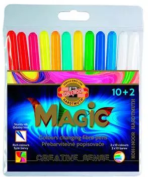 Фломастеры Koh-I-Noor Magic 10цв. (771612AB01TE)