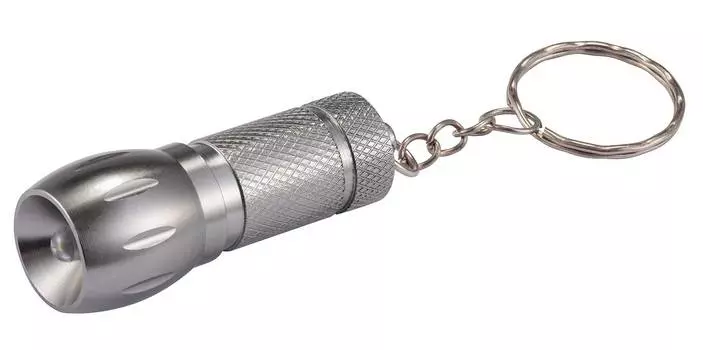 Фонарь-брелок Rev ALU600, серебристый (29057 5)