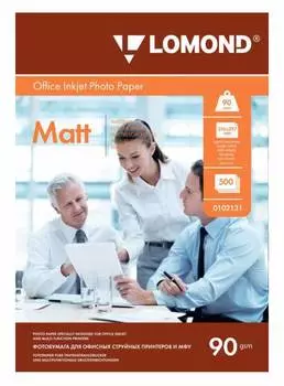 Фотобумага Lomond A4 0102131 90г/м2 500л., белый