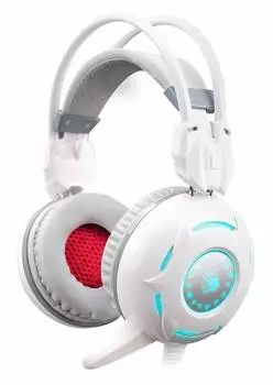 Гарнитура игровая A4Tech Bloody G300, белый (g300 white+grey)
