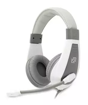 Гарнитура Оклик HS-L600, серый (1532023)