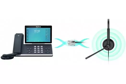 Гарнитура проводная Yealink YHS34 Dual черный