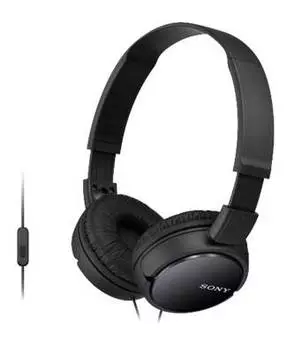 Гарнитура Sony MDR-ZX110AP черный (mdr-zx110ap/bm)