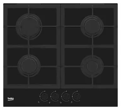 Газовая варочная поверхность Beko HILG 642C5 SB черный
