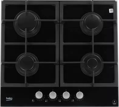 Газовая варочная поверхность Beko HILG 64325 SDX черный