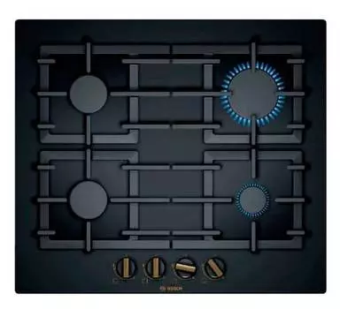 Газовая варочная поверхность Bosch PPP6B6B90R черный