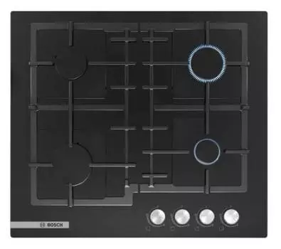 Газовая варочная поверхность Bosch Serie 4 PNP6B6O93R черный