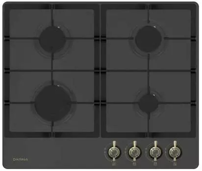 Газовая варочная поверхность Darina 1T38 BGM 341 12 At антрацит (000062008)