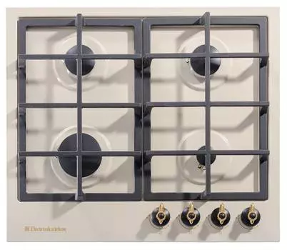 Газовая варочная поверхность Electronicsdeluxe TG4 750231F -022 бежевый