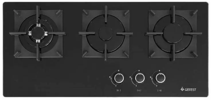 Газовая варочная поверхность Gefest ПВГ 2150-01 К33 черный
