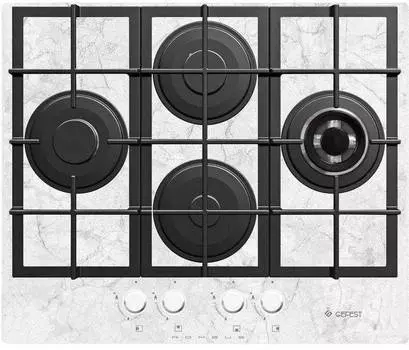 Газовая варочная поверхность Gefest ПВГ 2231-01 Р52 белый