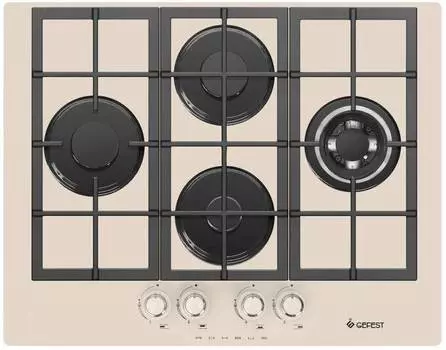 Газовая варочная поверхность Gefest ПВГ 2231-01 Р81 кремовый