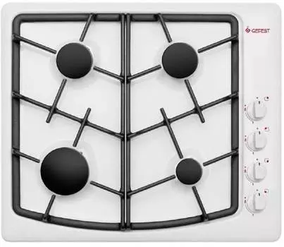 Газовая варочная поверхность Gefest СГ СН 1211 Е белый