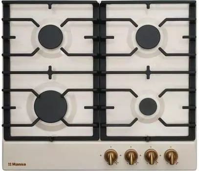 Газовая варочная поверхность Hansa BHGY610791 слоновая кость