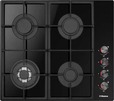 Газовая варочная поверхность Hansa BHKS621531 черный