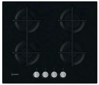 Газовая варочная поверхность Indesit ING 61T/BK черный (869991590020)