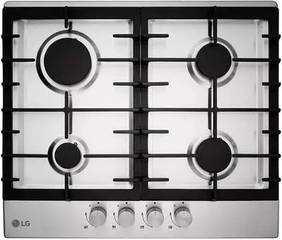 Газовая варочная поверхность LG HU641BAG2 нержавеющая сталь