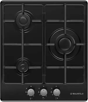 Газовая варочная поверхность Maunfeld EGHE.43.3STS-EB черный (ка-00015024)
