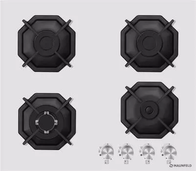 Газовая варочная поверхность Maunfeld EGHG.64.23CW/G белый (ут000008335)