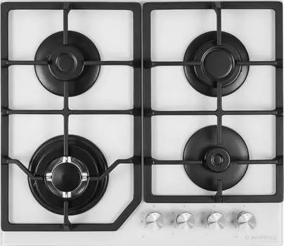 Газовая варочная поверхность Maunfeld EGHG.64.43CW/G белый (ут000009379)