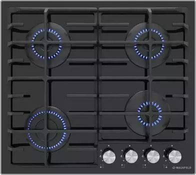 Газовая варочная поверхность Maunfeld EGHG.64.6CB/G черный (ка-00012866)