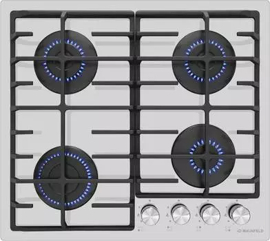 Газовая варочная поверхность Maunfeld EGHG.64.6CW/G белый (ка-00012867)