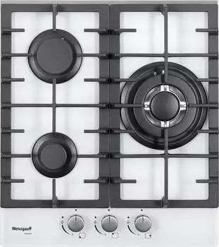 Газовая варочная поверхность Weissgauff HGG 451 WFh белый (421009)
