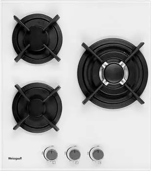 Газовая варочная поверхность Weissgauff HGG 451 WGh белый (419317)