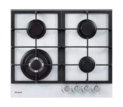 Газовая варочная поверхность Weissgauff HGG 641 WGh белый (411842)