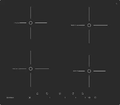 Индукционная варочная поверхность Darina PL EI305 B черный