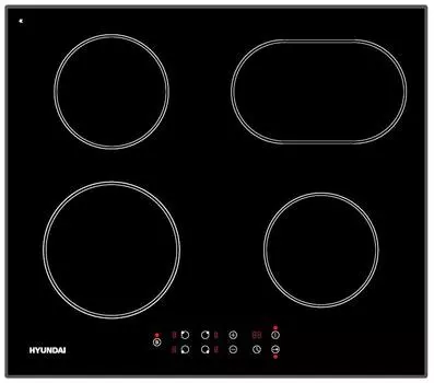 Индукционная варочная поверхность Hyundai HHI 6755 BG черный