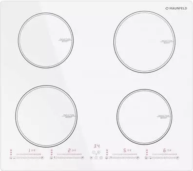 Индукционная варочная поверхность Maunfeld CVI594SWH белый (ка-00018431)