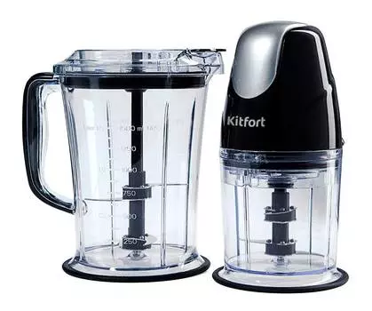 Измельчитель электрический Kitfort КТ-1321 черный