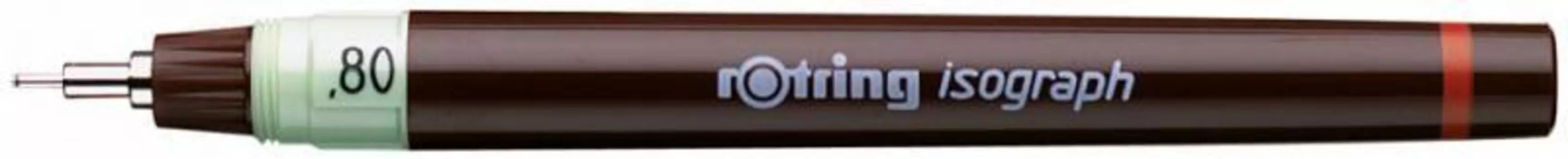 Изограф Rotring бордовый (1903495)