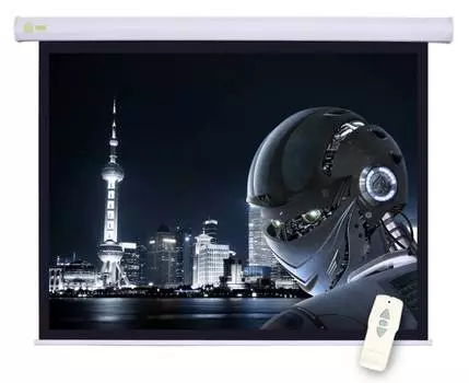 Экран рулонный Cactus Motoscreen CS-PSM-124x221