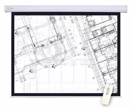 Экран рулонный Cactus Motoscreen CS-PSM-180x180