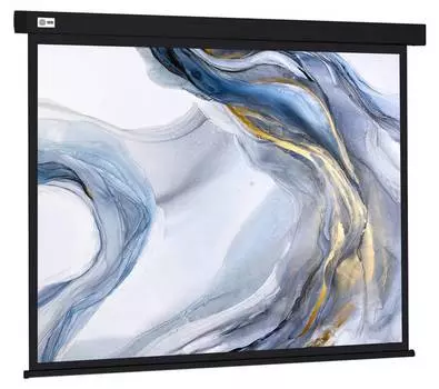Экран рулонный Cactus Wallscreen CS-PSW-180X180-BK