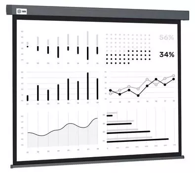 Экран рулонный Cactus Wallscreen CS-PSW-180X180-SG