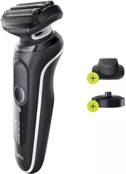 Электробритва Braun Series 5 50-W4200cs черный/белый