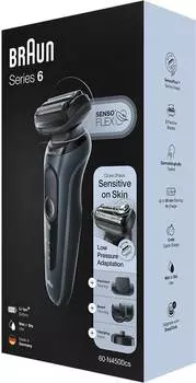 Электробритва Braun Series 6 60-N4500cs черный