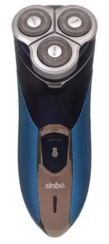Электробритва Sinbo SS 4032 голубой/черный