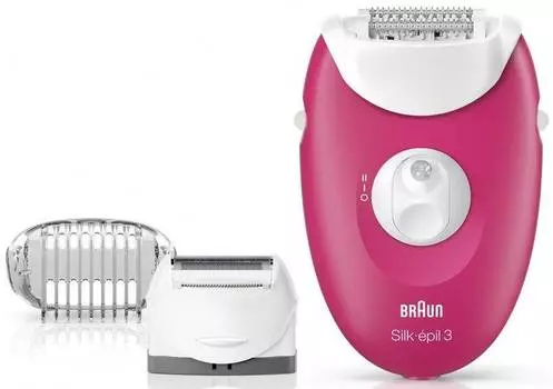 Эпилятор Braun SE3273 розовый/белый