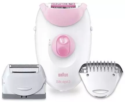 Эпилятор Braun SE-3270 белый/розовый