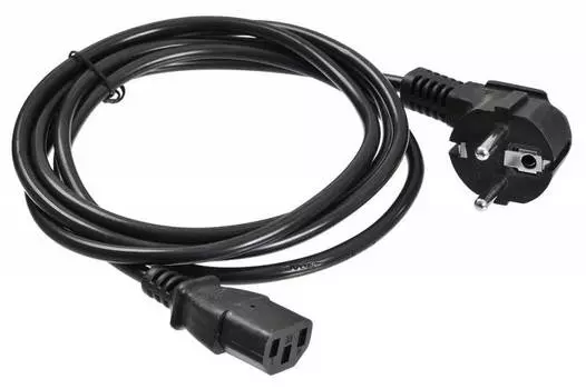 Кабель Buro BU-PCAB-ZP1 IEC C13/Евровилка 3м.