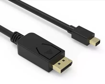 Кабель Buro MDP-DP miniDisplayport (m)/DisplayPort (m), 1.5м.