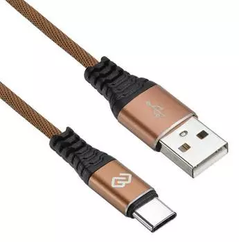 Кабель Digma USB (m)-USB Type-C (m) 1.2м (type-c-1.2m-braided-br)