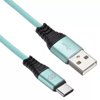 Кабель Digma USB (m)-USB Type-C (m) 1.2м (type-c-1.2m-braided-gr)