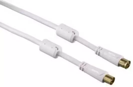 Кабель Hama 00122412 Coax (m)/Coax (f), 1.5м. (плохая упаковка)